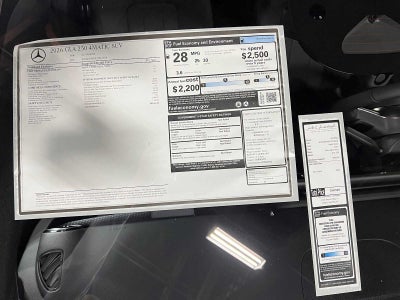 2026 Mercedes-Benz GLA 250 4MATIC® SUV