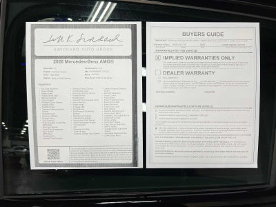 2026 Mercedes-Benz AMG® GLA 35 4MATIC® SUV