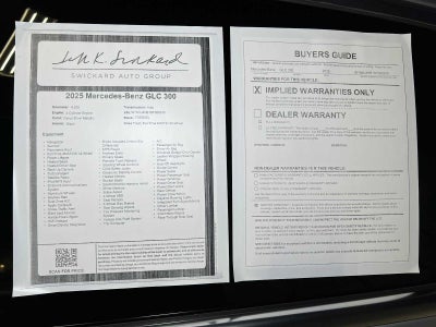 2025 Mercedes-Benz GLC GLC 300