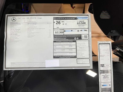 2027 Mercedes-Benz GLC 300 4MATIC® Coupe