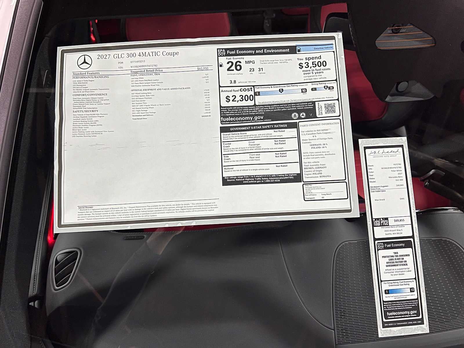 2027 Mercedes-Benz GLC 300 4MATIC® Coupe