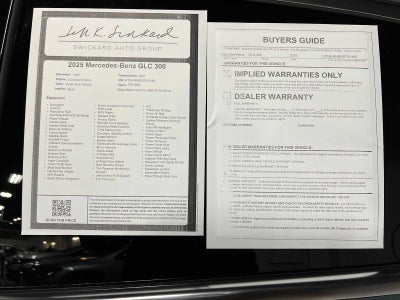 2025 Mercedes-Benz GLC GLC 300