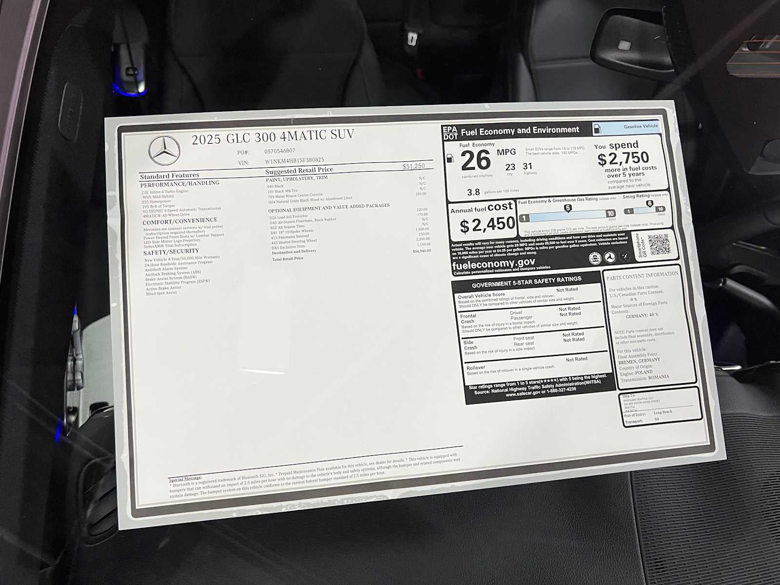 2025 Mercedes-Benz GLC 300 4MATIC® SUV