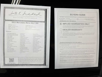 2023 Mercedes-Benz GLC 300 4MATIC® SUV