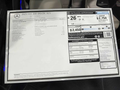 2025 Mercedes-Benz GLC 300 4MATIC® SUV