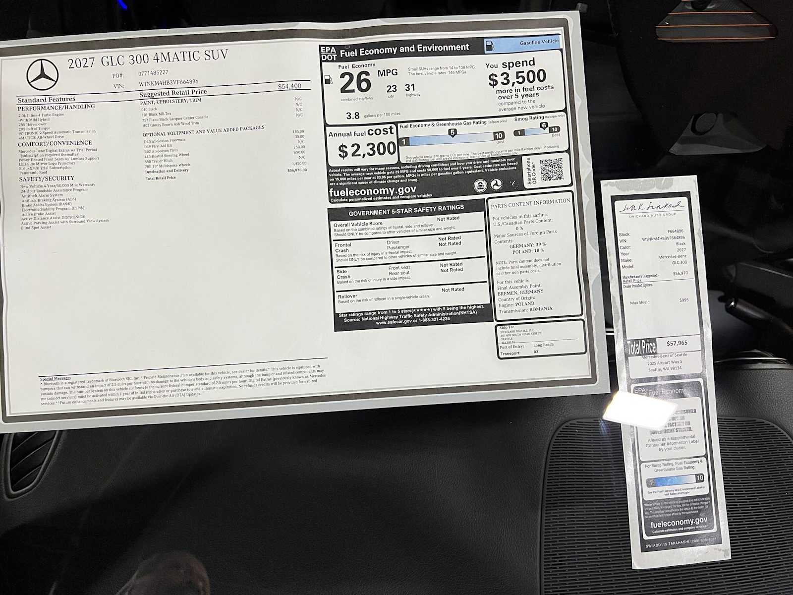 2027 Mercedes-Benz GLC 300 4MATIC® SUV