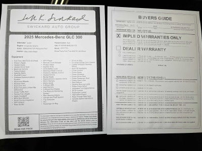 2025 Mercedes-Benz GLC 300 GLC 300