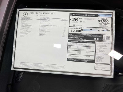 2026 Mercedes-Benz GLC GLC 300