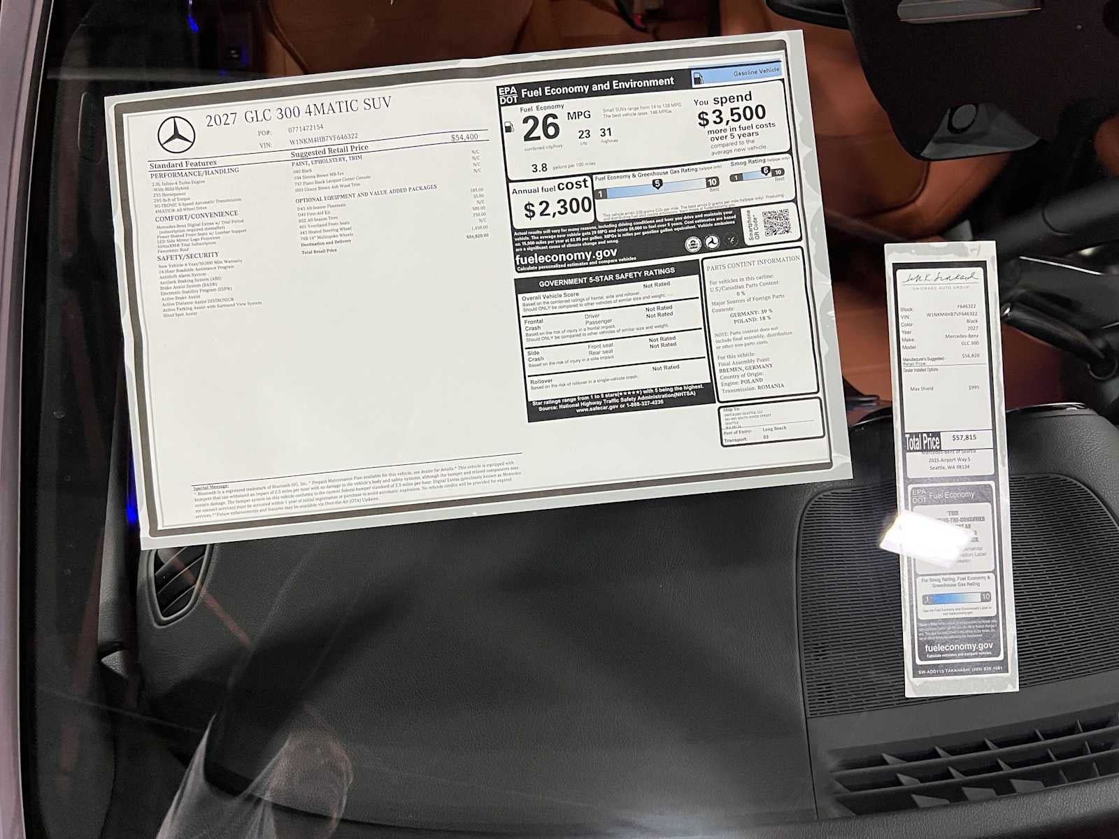 2027 Mercedes-Benz GLC 300 4MATIC® SUV