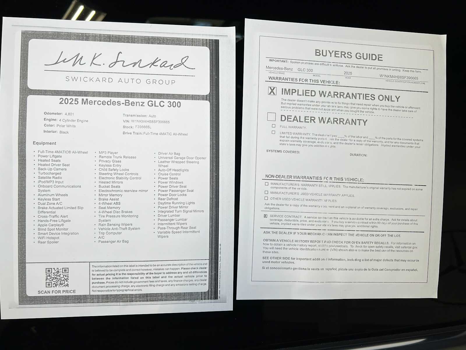 2025 Mercedes-Benz GLC 300 4MATIC® SUV