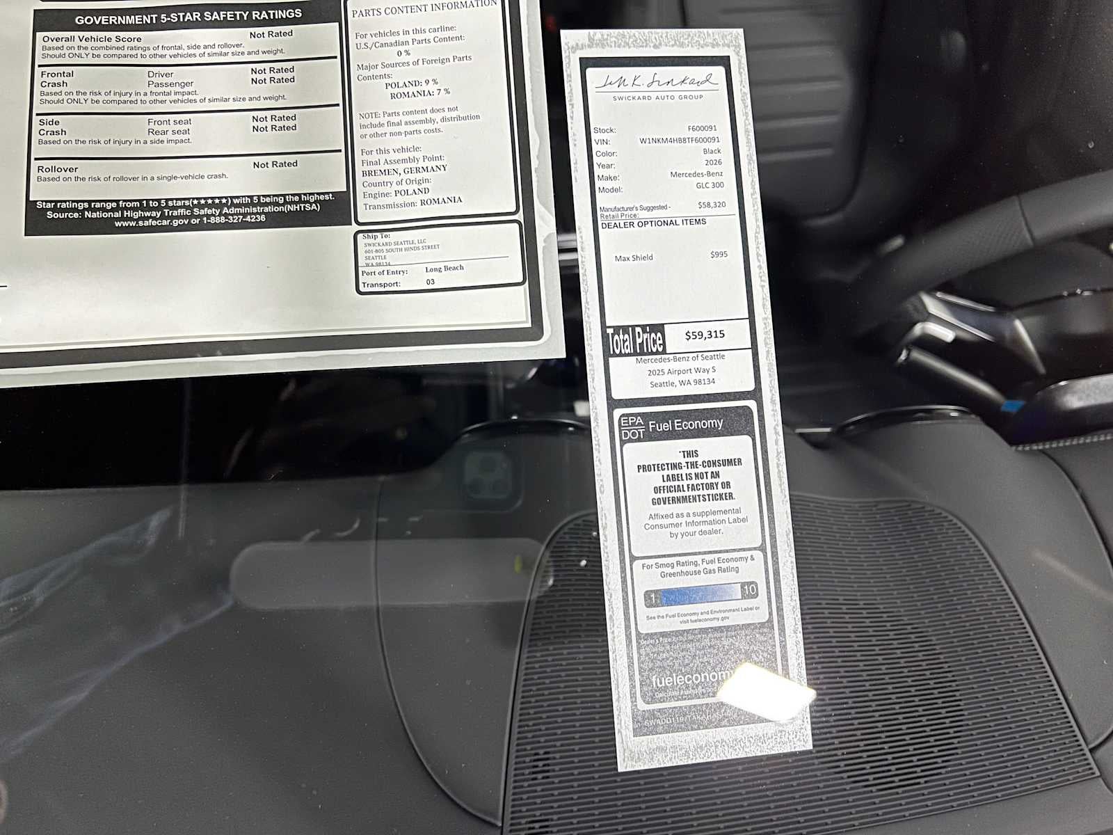2026 Mercedes-Benz GLC 300 4MATIC® SUV