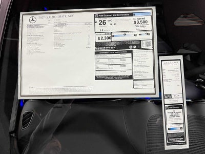2027 Mercedes-Benz GLC 300 4MATIC® SUV