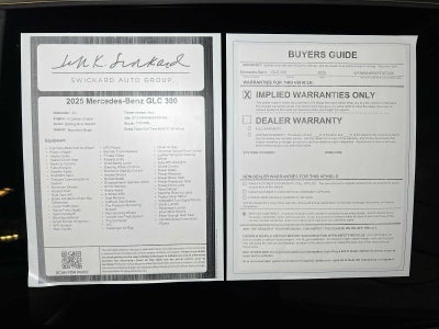 2025 Mercedes-Benz GLC GLC 300