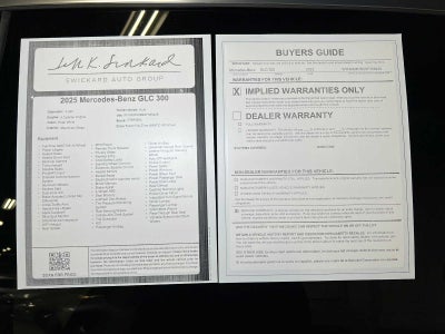 2025 Mercedes-Benz GLC GLC 300