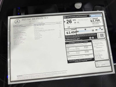 2025 Mercedes-Benz GLC GLC 300