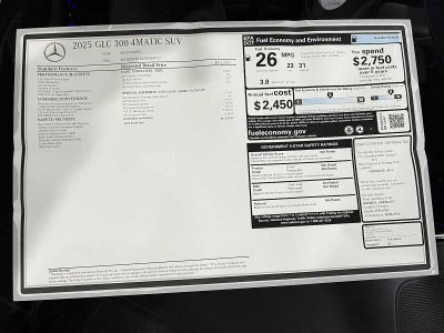 2025 Mercedes-Benz GLC 300 4MATIC® SUV