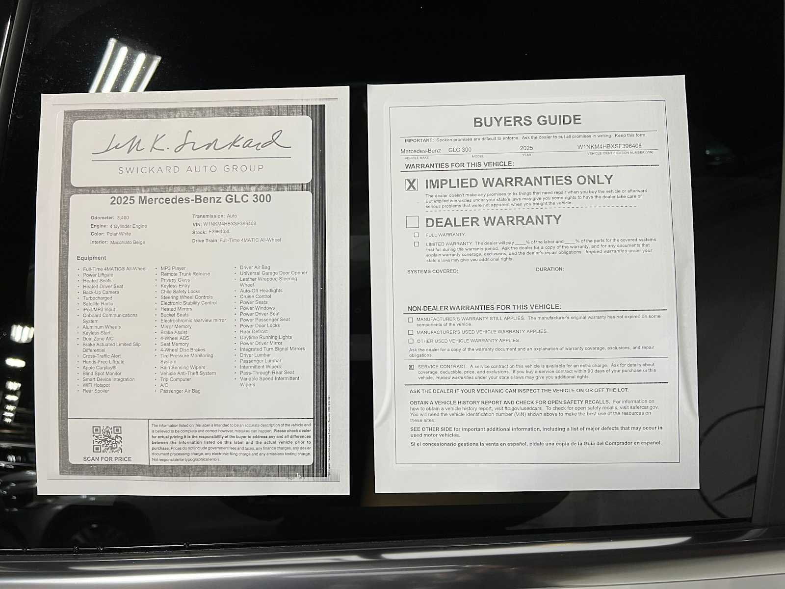 2025 Mercedes-Benz GLC 300 GLC 300