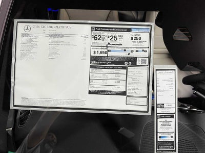 2026 Mercedes-Benz GLC 350e 4MATIC® SUV