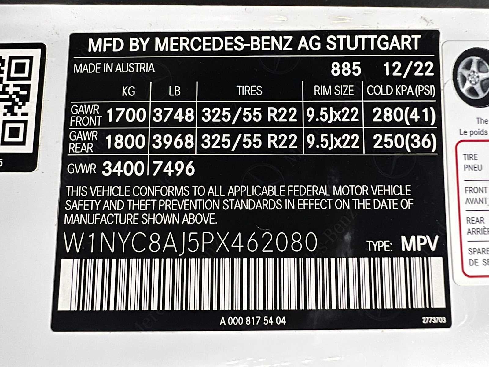 2023 Mercedes-Benz AMG® G 63 4x4 Squared SUV