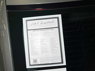 2025 Audi A5 Sportback S line Premium