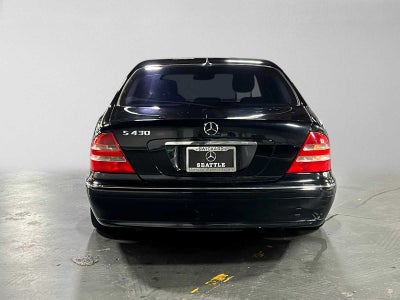 2001 Mercedes-Benz S430 4dr Sdn 4.3L