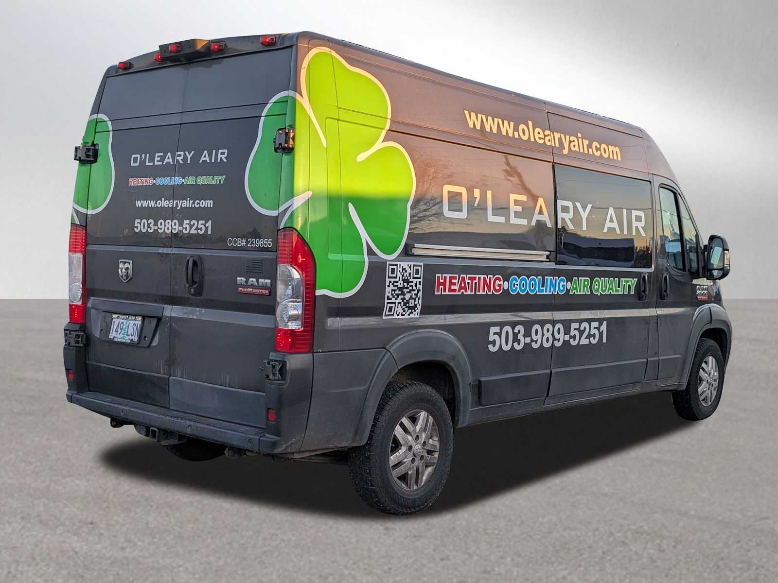 2019 RAM ProMaster Cargo Van 2500 High Roof 159" WB