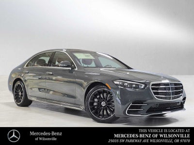 2026 Mercedes-Benz S 580 4MATIC® Sedan