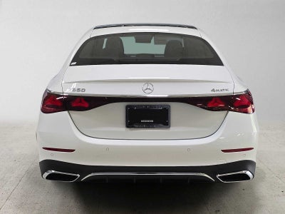 2026 Mercedes-Benz E 350 4MATIC® Sedan
