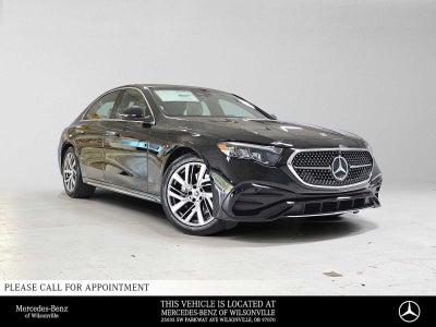 2027 Mercedes-Benz E 350 4MATIC® Sedan