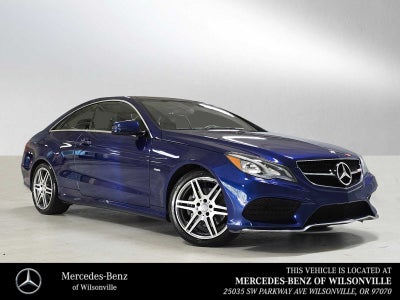 2017 Mercedes-Benz E 400 4MATIC® Coupe