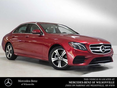 2019 Mercedes-Benz E 300 4MATIC® Sedan