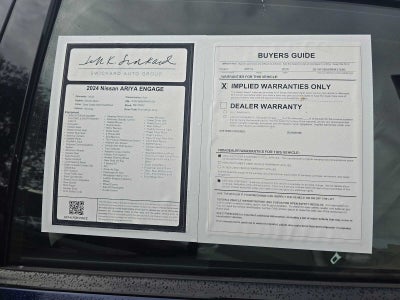 2024 Nissan Ariya ENGAGE
