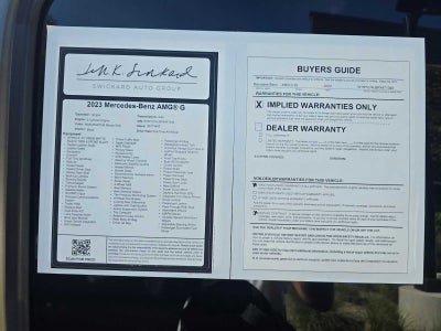 2023 Mercedes-Benz G-Class AMG® G 63